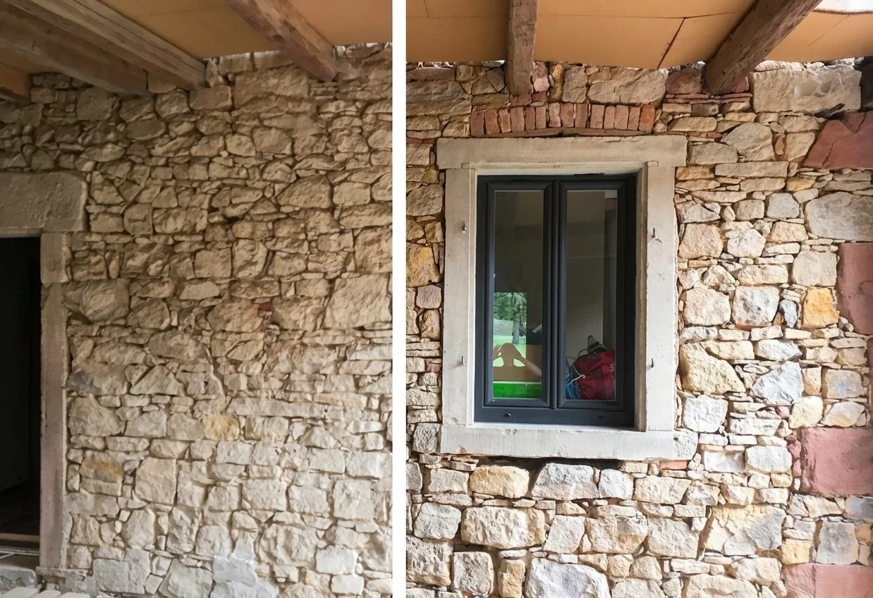 Ravalement de façade à Somme — après (chantier 1)