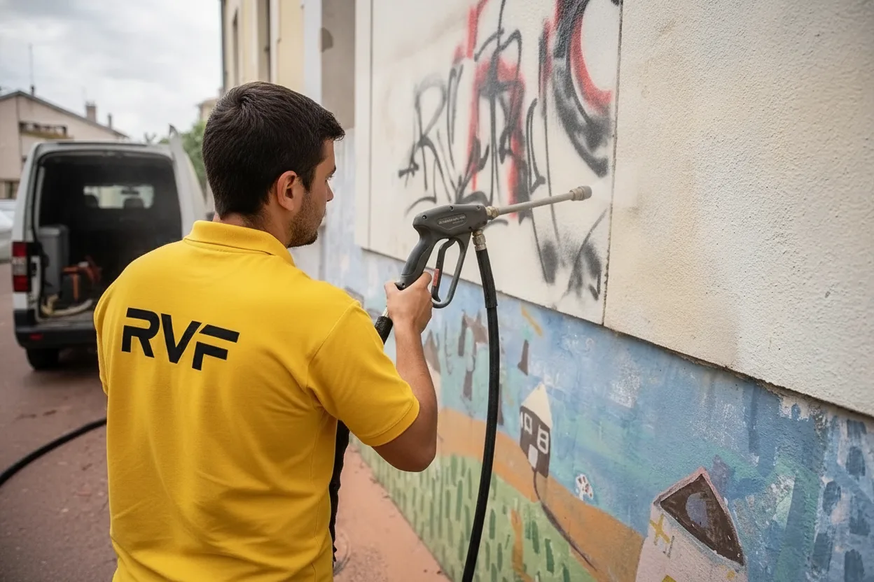 Anti-graffiti et anti-tags à Somme
